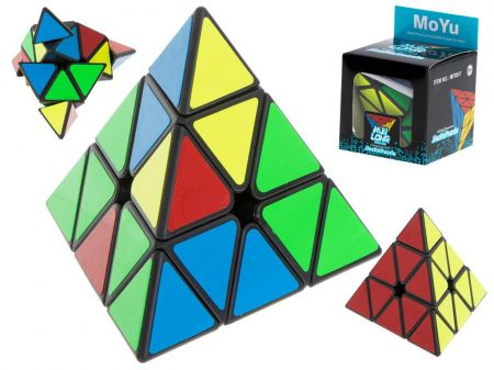 Ikonka Rubikova kostka PYRAMINX Black MoYu