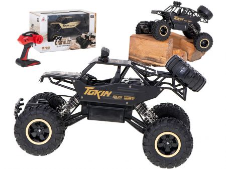 Ikonka RC auto Rock Crawler - černý