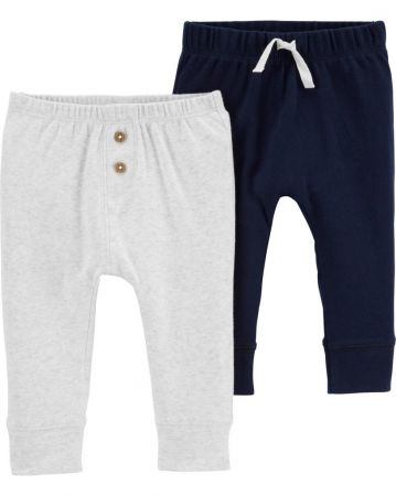 CARTERS CARTER'S Tepláky Grey&Navy kluk LBB 2ks 9m