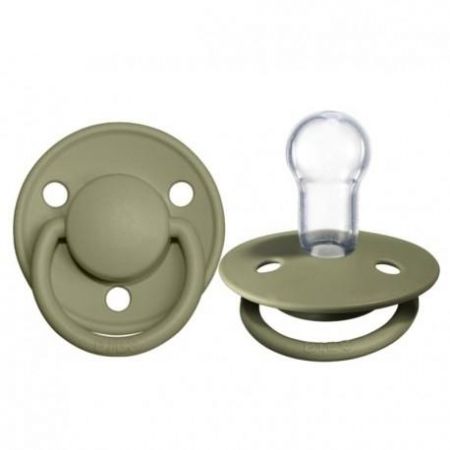 BIBS 1010275 SILIKONOVÁ SAVIČKA DE LUX OLIVE 0-36 PRODUKTŮ