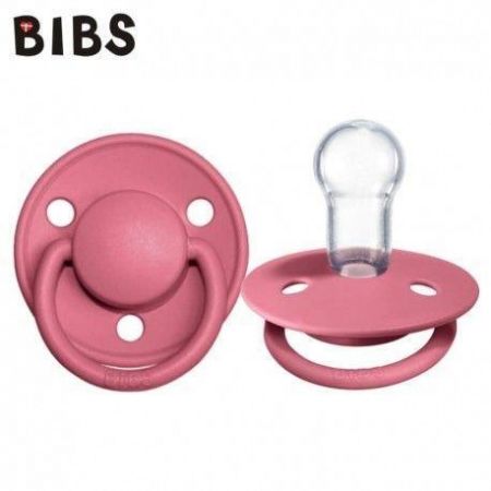 BIBS 1010262 KORÁLOVÁ SILIKONOVÁ SAVIČKA 0-36 DE LUX