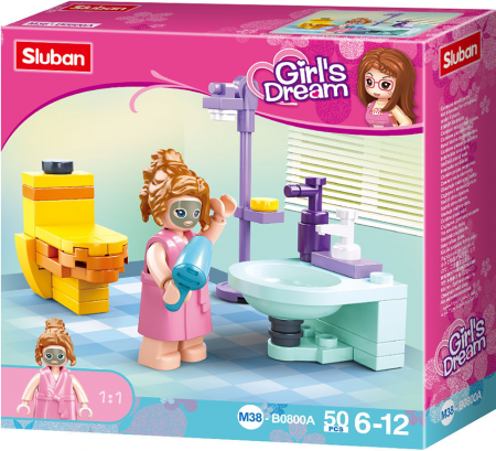 Sluban Girls Dream M38-B0800A Koupelna