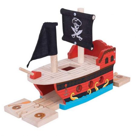 Bigjigs Rail Pirátská galéra