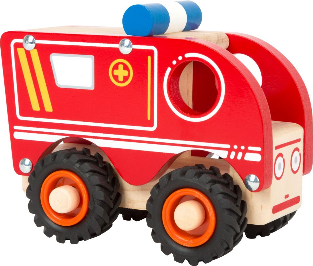 Small foot by Legler Small Foot Dřevěné auto Ambulance
