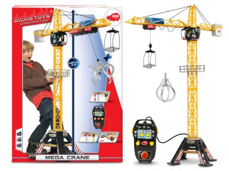 Dickie Jeřáb Mega Crane 120cm, na kabel