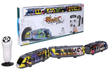 WIKY - Vlak graffiti set RC 117 x 66 cm