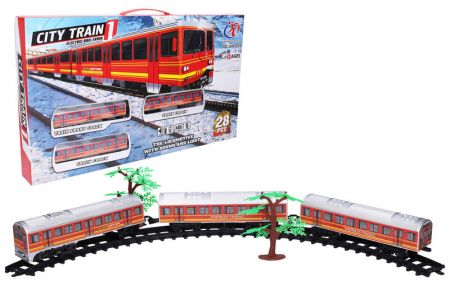 WIKY - Vlak s tratí City Train 111cm