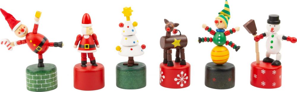Small foot by Legler Small Foot Displej vánoční tančící figurka 12 ks