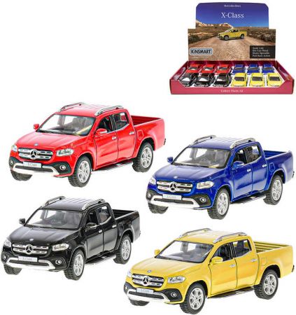 KINSMART Auto model 1:42 Mercedes-Benz X-class 13cm kov PB 4 barvy