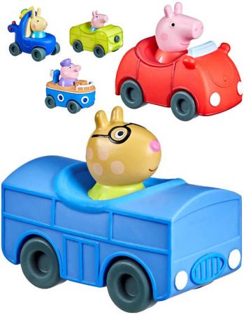 HASBRO Prasátko Peppa Pig autíčko mini vozítko s figurkou 5 druhů