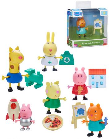 Prasátko Peppa Pig figurka s doplňkem různé druhy 2.serie plast