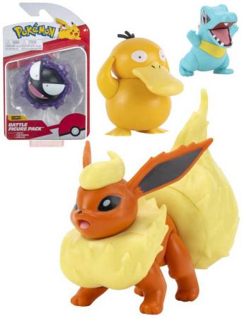 Pokémon Battle figurka set 1-2ks na kartě různé druhy plast