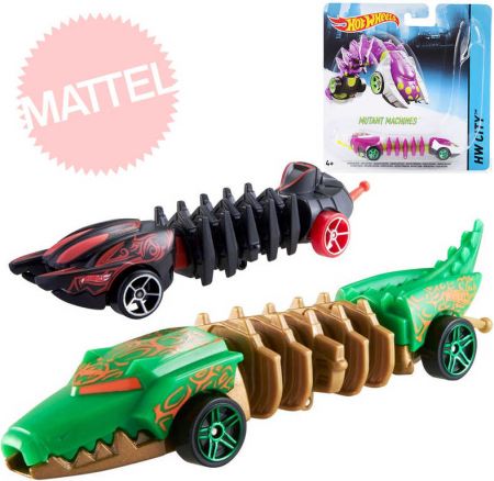 MATTEL HOT WHEELS Auto Mutant plastové 7 druhů na blistru