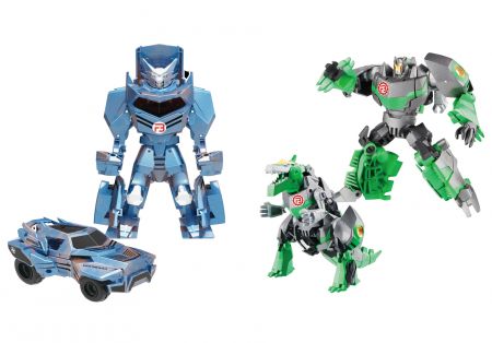 WIKY Autobot set 2 roboti 20 cm a 14 cm