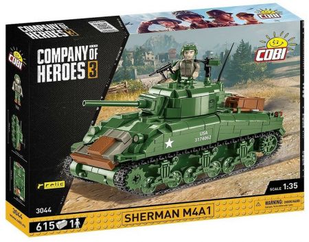 COBI - COH Sherman M4A1, 1:35, 615k, 1f