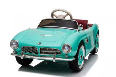 HračkyZaDobréKačky Elektrické autíčko BMW 507 Retro zelené