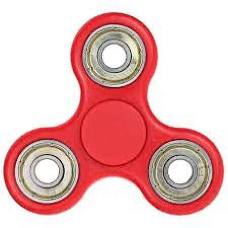 Doris Fidget Spinner 7cm červený