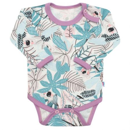 Kojenecké body New Baby Rebel lila Fialová 86 (12-18m)