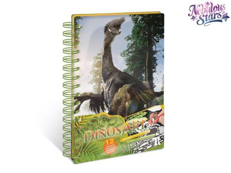 Dinosart Sametové omalovánky