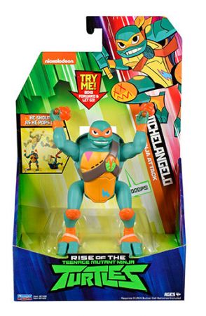 Playmates Toys Želvy Ninja figurka Michelangelo se zvukem, 15cm