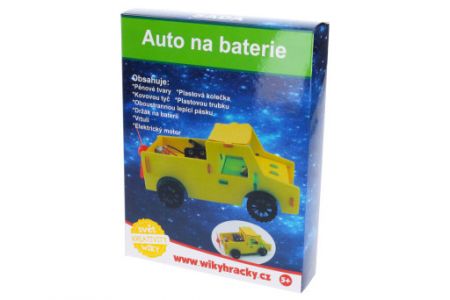 Wiky Kreativní set - Auto na baterie