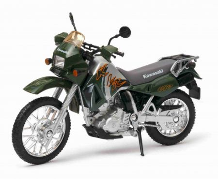 Welly Kawasaki 2002 KLR 650 (green) 1:18