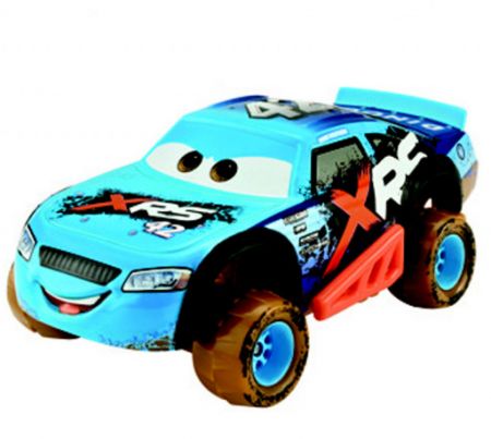 Mattel Cars XRS3 Autíčko odpružený závoďák