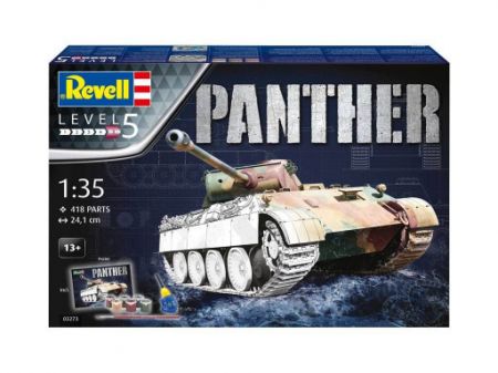 Revell Gift-Set ModelKit tank 03273 Panther Ausf. D (1:35)