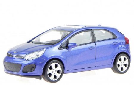 Welly Kia RIO Modrá 1:34-39