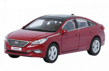 Welly Hyundai Sonata LF, Červený 1:34-39