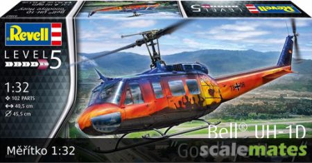 Plastic ModelKit vrtulník 03867 Bell UH-1D "Goodbye Huey" (1:32)