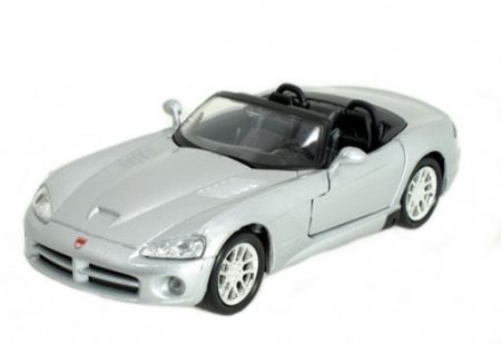 Welly Dodge Viper ´03 SRT 10 convertible (silver), 1:34-39