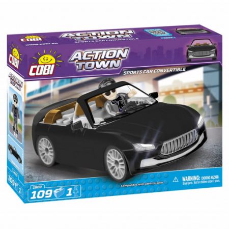 Cobi 1803 Action Town Závodní auto, 109 kostek