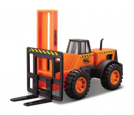 Maisto Builder Zone Forklift, Vysokozdižný vozík, Oranžový