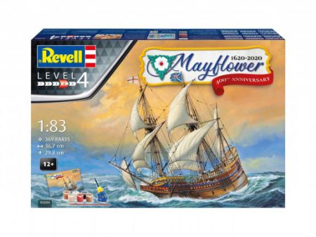 Revell Gift-Set loď 05684 Mayflower 400th Anniversary (1:83)