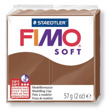 FIMO soft hnědá 57g