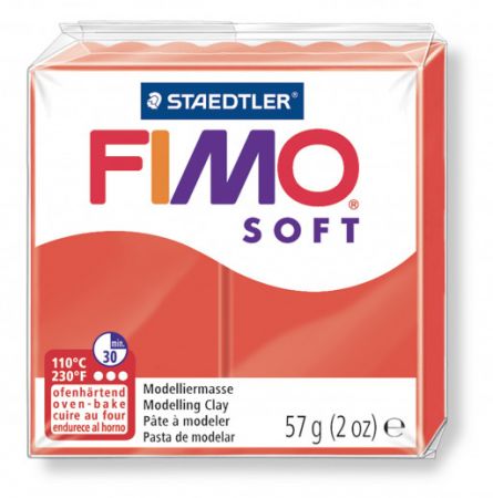 FIMO soft červená 57g