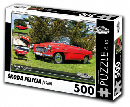 Puzzle č. 10, Škoda Felicia (1960) 500 dílků