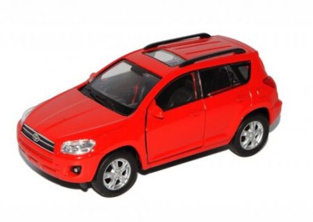 Welly Toyota RAV4, Červená 1:34-39