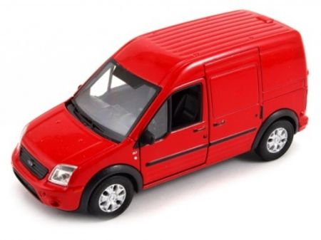 Welly Ford Transit Connect, Červený 1:34-39