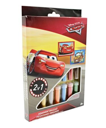 Red Castle Pískování obrázků 2v1, Disney Cars 2.