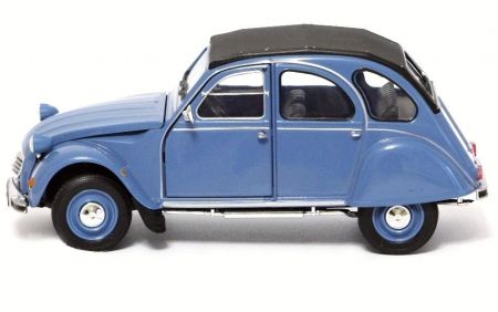 Welly Citroen 2CV 6 Charleston Blue 1:24