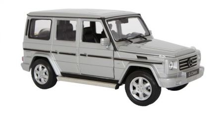 Welly Mercedes Benz G-Class stříbrný 1:24