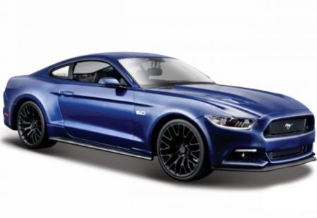 Maisto Ford Mustang GT 2015 Modrý 1:24