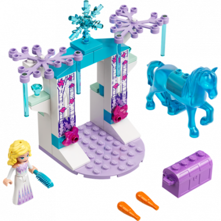 LEGO Disney Ledové království 43209 Ledová stáj Elsy a No