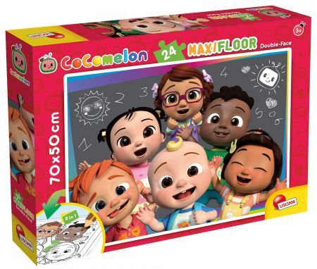 CoComelon Puzzle Maxi 24 tabule 70x50 cm 2v1