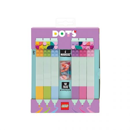 LEGO DOTS Fixy, mix barev - 6 Ks