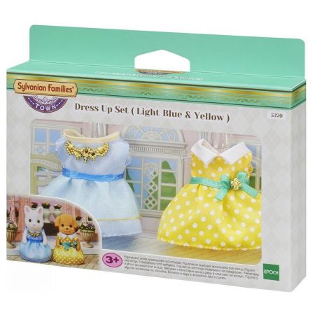 Sylvanian Families Sada oblečků (modrý a žlutý)