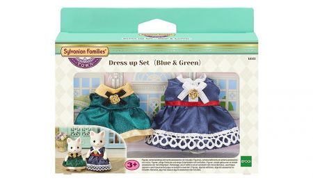 Sylvanian Families Sylvanian Families Město - sada oblečků (modro-zelená)