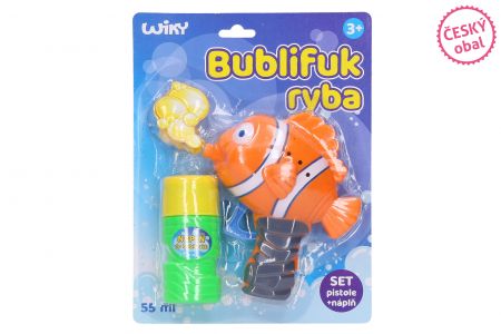 Bublifuk ryba set 55 ml - český obal